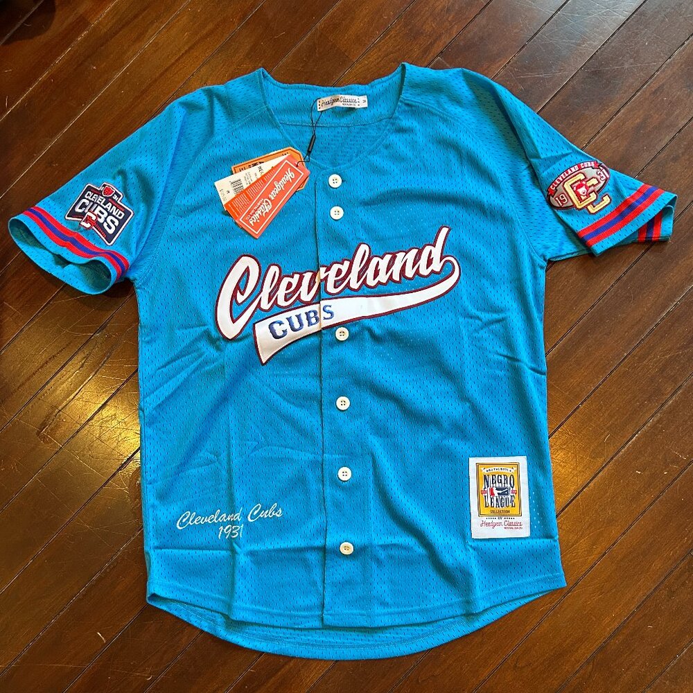 Headgear Cleveland Cubs Negro League Jersey, New!